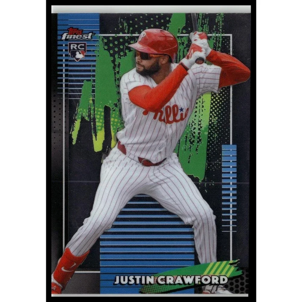 2026 Finest Justin Crawford Common Base Rookie RC Phillies